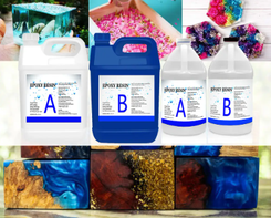 Crystal Clear 1:1 Epoxy Resin System for Casting & Coating