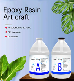 Crystal Clear 1:1 Epoxy Resin System for Casting & Coating